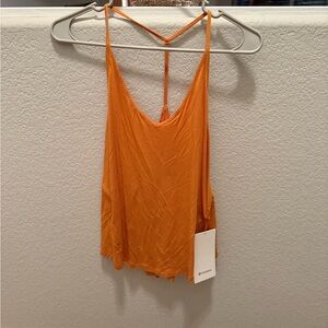 lululemon athletica Orange Tank Top